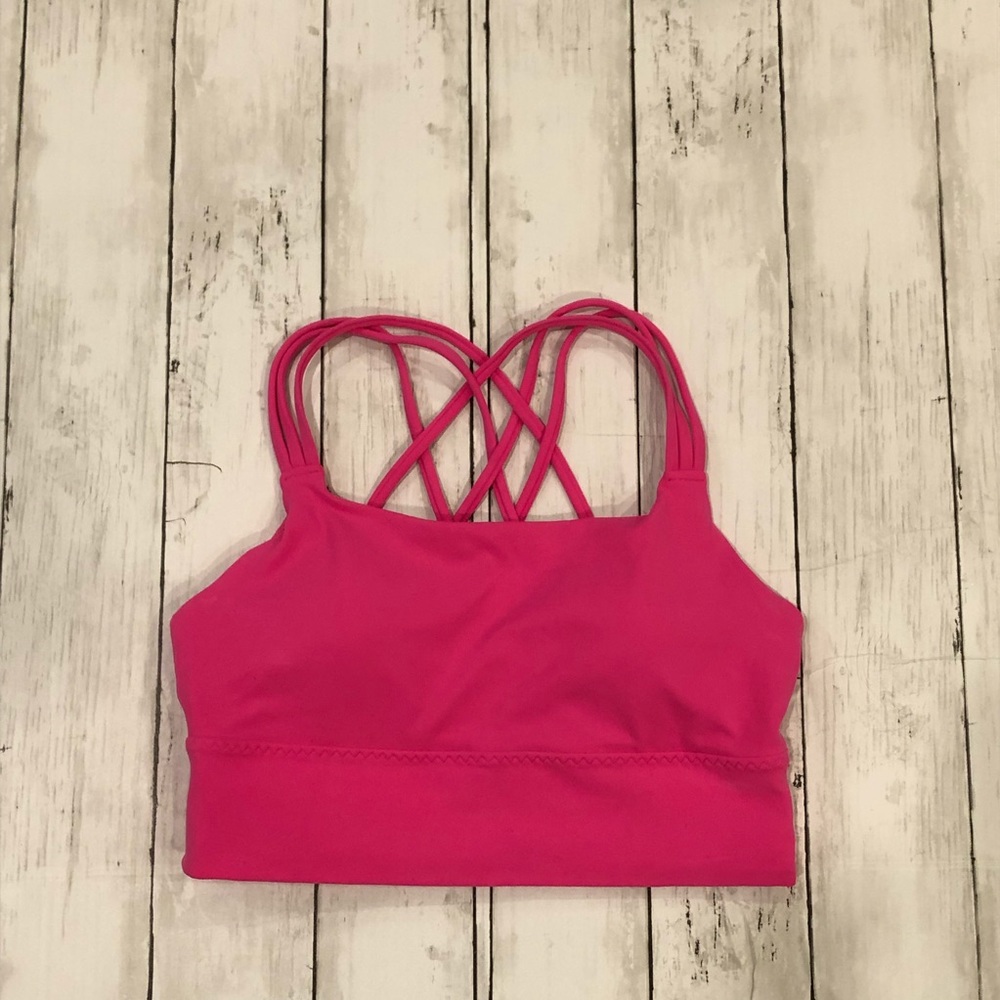 Athleta Pink Sports Bra